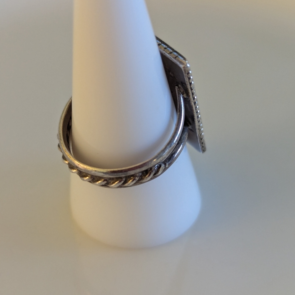 Vintage Zuni Multistone Ring Size 9 - Picture 4 of 9
